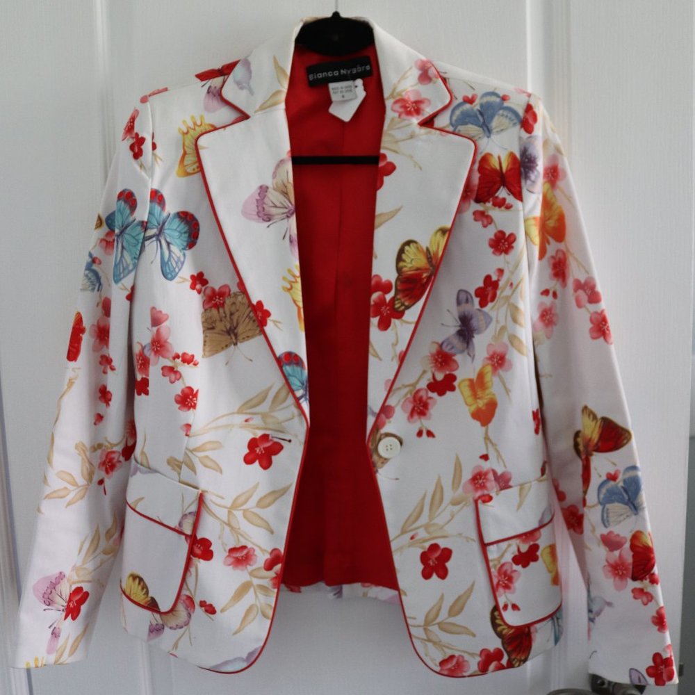 Bianca Nygard Blazer Butterlies